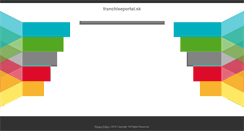 Desktop Screenshot of franchiseportal.sk
